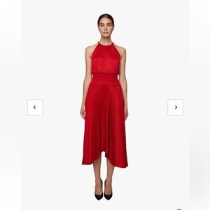 A.L.C. Renzo II Dress in Really Red